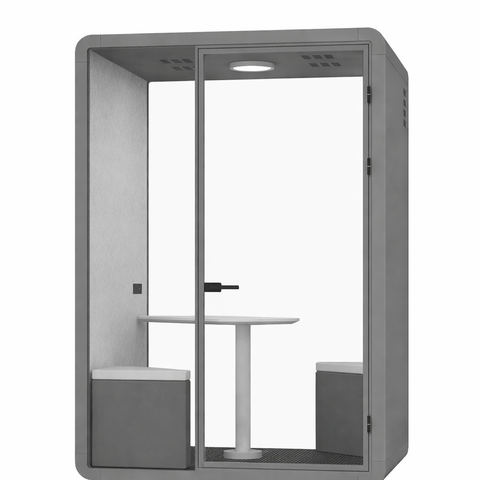 M-Silent Cab-2 Acoustic Meeting Booth – 156 × 130 × 230 cm