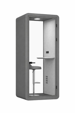 M-Silent Cab Acoustic Office Phone Booth – 100 × 100 × 230 cm