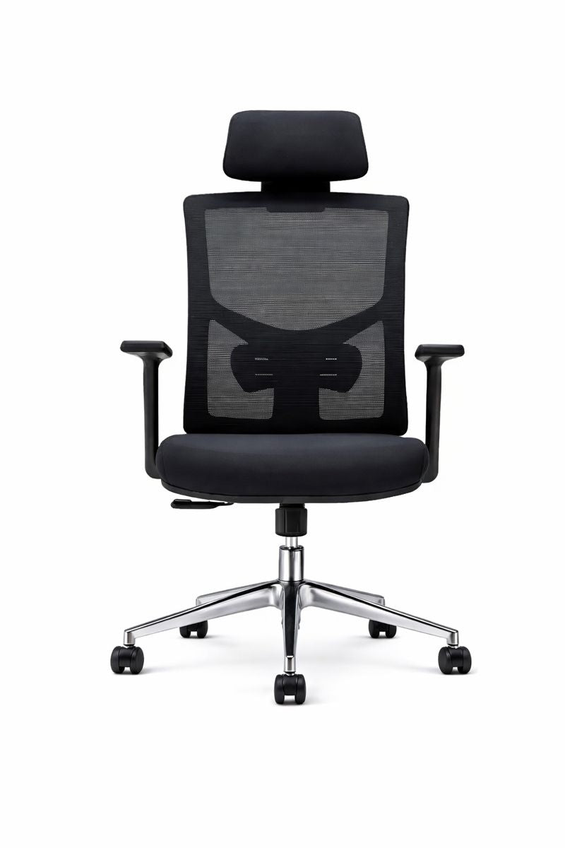 Huimei 807-A High Back Mesh Office Chair with Adjustable Headrest