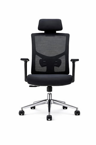 Huimei 807-A High Back Mesh Office Chair with Adjustable Headrest