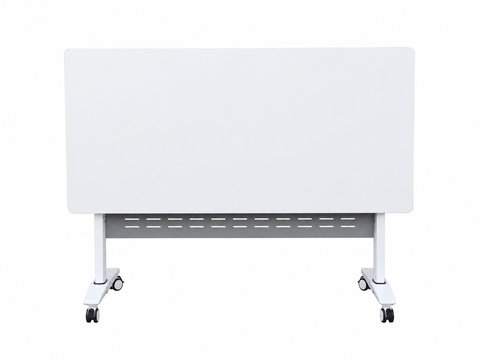 T002-120 Folding Training Table with Lockable Wheels – 120 x 60 cm