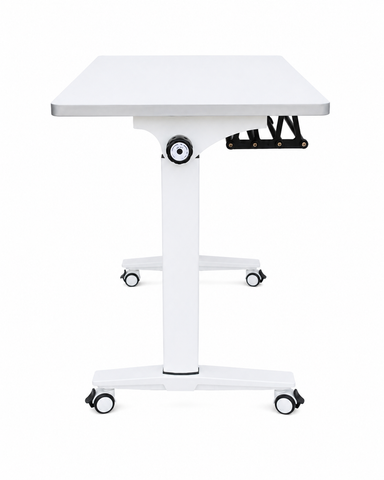 T002-120 Folding Training Table with Lockable Wheels – 120 x 60 cm