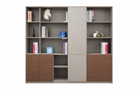 HT-240-C Modern Office Storage & Display Cabinet – 240 × 200 cm