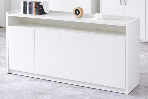 Huimei 810-C02 Low Cabinet, Matt White Color