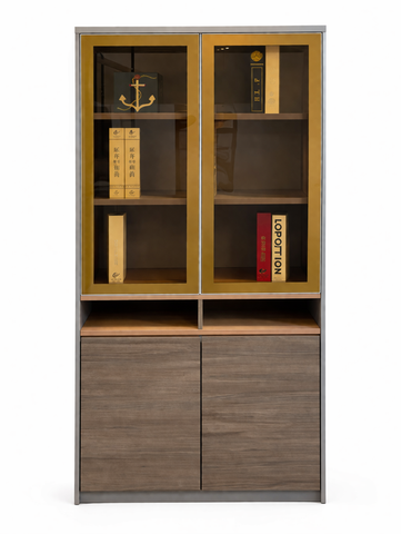 SHN-2-080 Modern Glass Display Cabinet – 80 × 190 cm