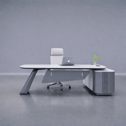 Huimei DW-BK001 Executive Office Desk – 2.0M / 2.4M