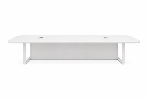 Meeting Table 180cm 220cm 320cm 550cm, White Color