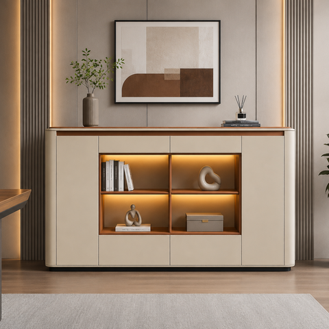 H07-B Luxury Executive Office Credenza – 240 x 120 cm