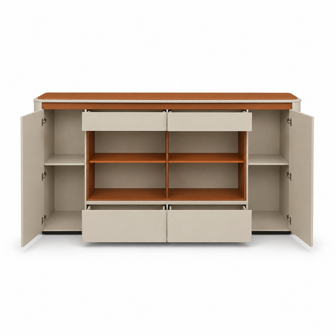 H07-B Luxury Executive Office Credenza – 240 x 120 cm