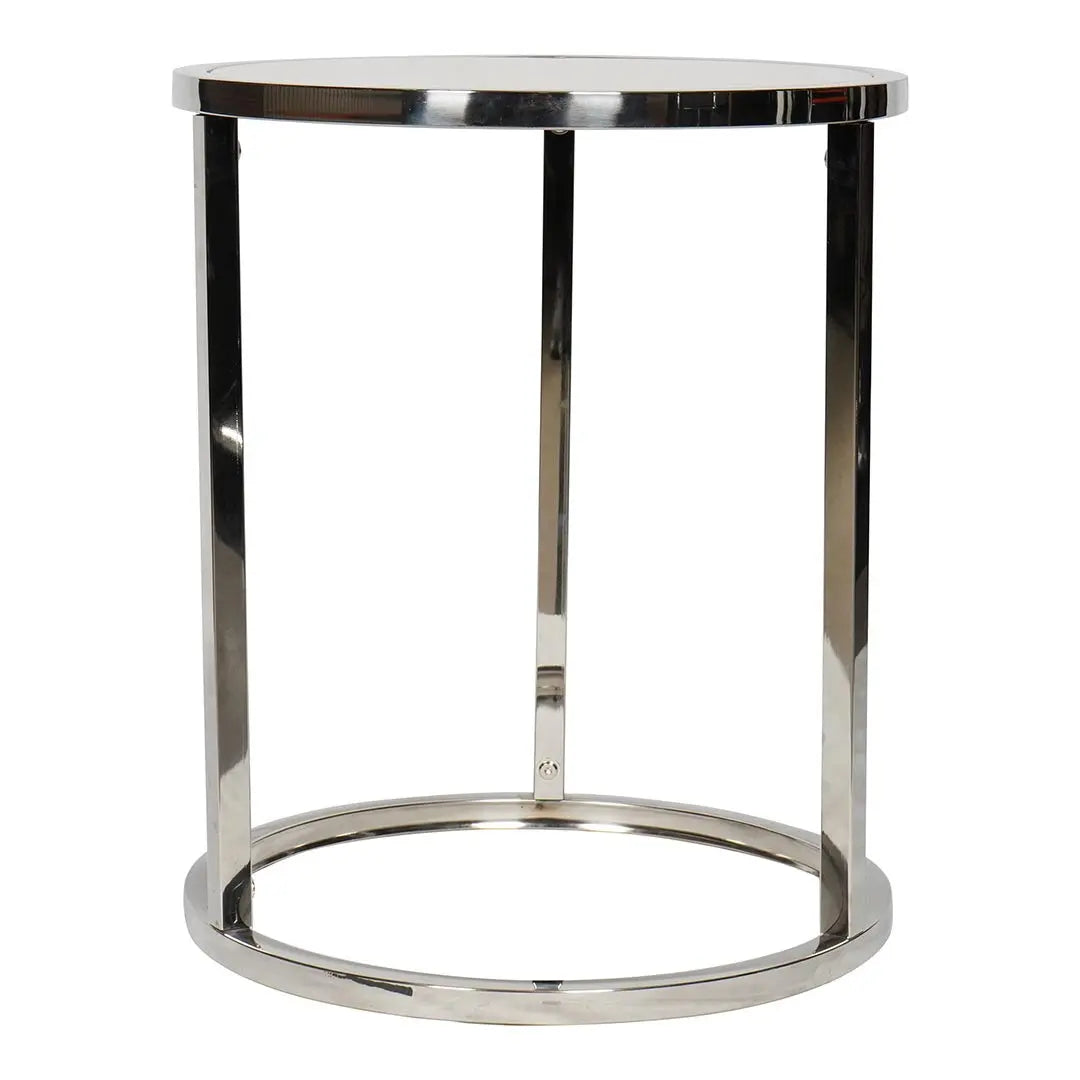 Huimei Coffee Table made with Tempered Glass D-08, Silver & Grey / White Color Huimei Furniture