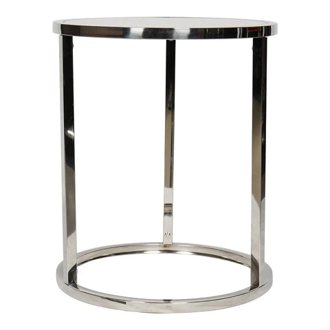 Huimei Coffee Table made with Tempered Glass D-08, Silver & Grey / White Color Huimei Furniture