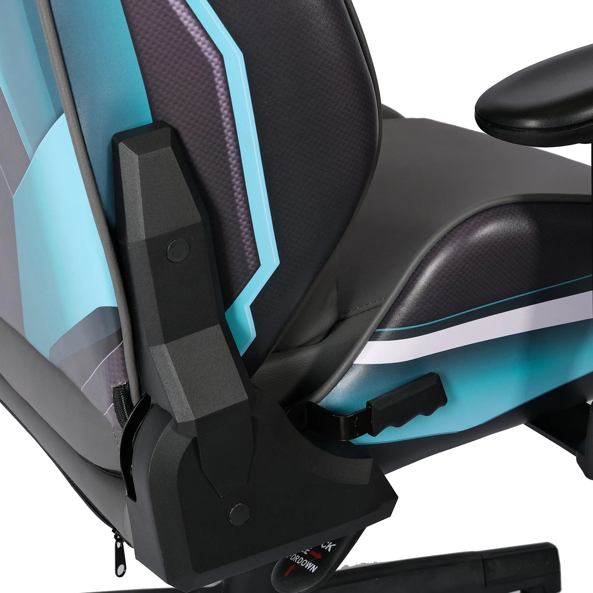 Huimei F3 Blue Office Chair – Ergonomic Executive Gaming Chair with Adjustable Armrests Huimei Furniture