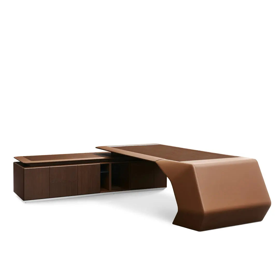 Huimei Executive Office Table, Brown, H-02 Huimei Furniture