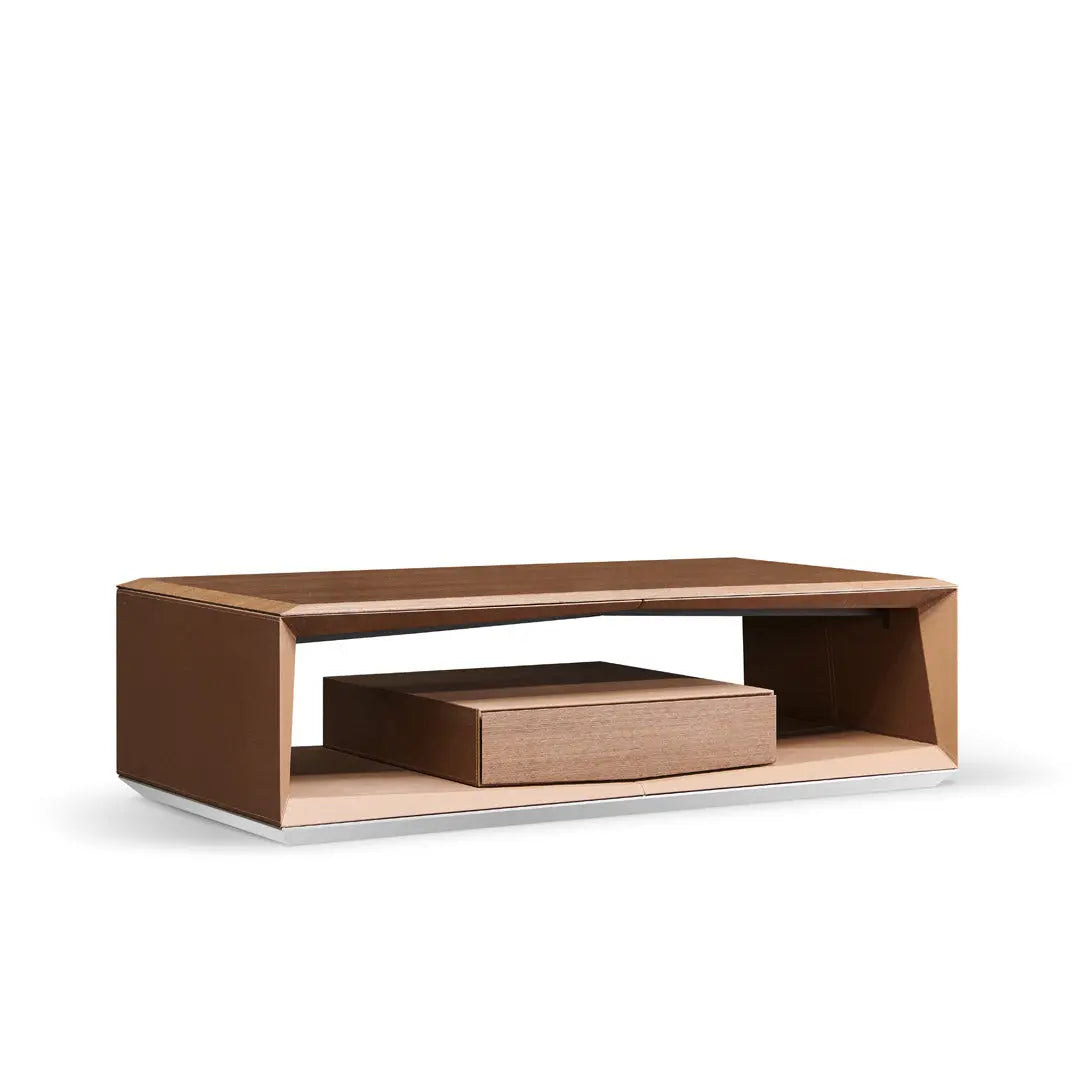 Huimei Radiant Series Office Coffee Table – Brown Color Huimei Furniture