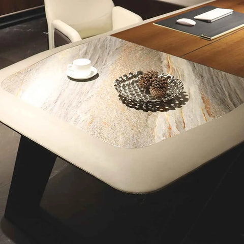 Huimei Executive Office Table Brown Color, H09 Huimei Furniture