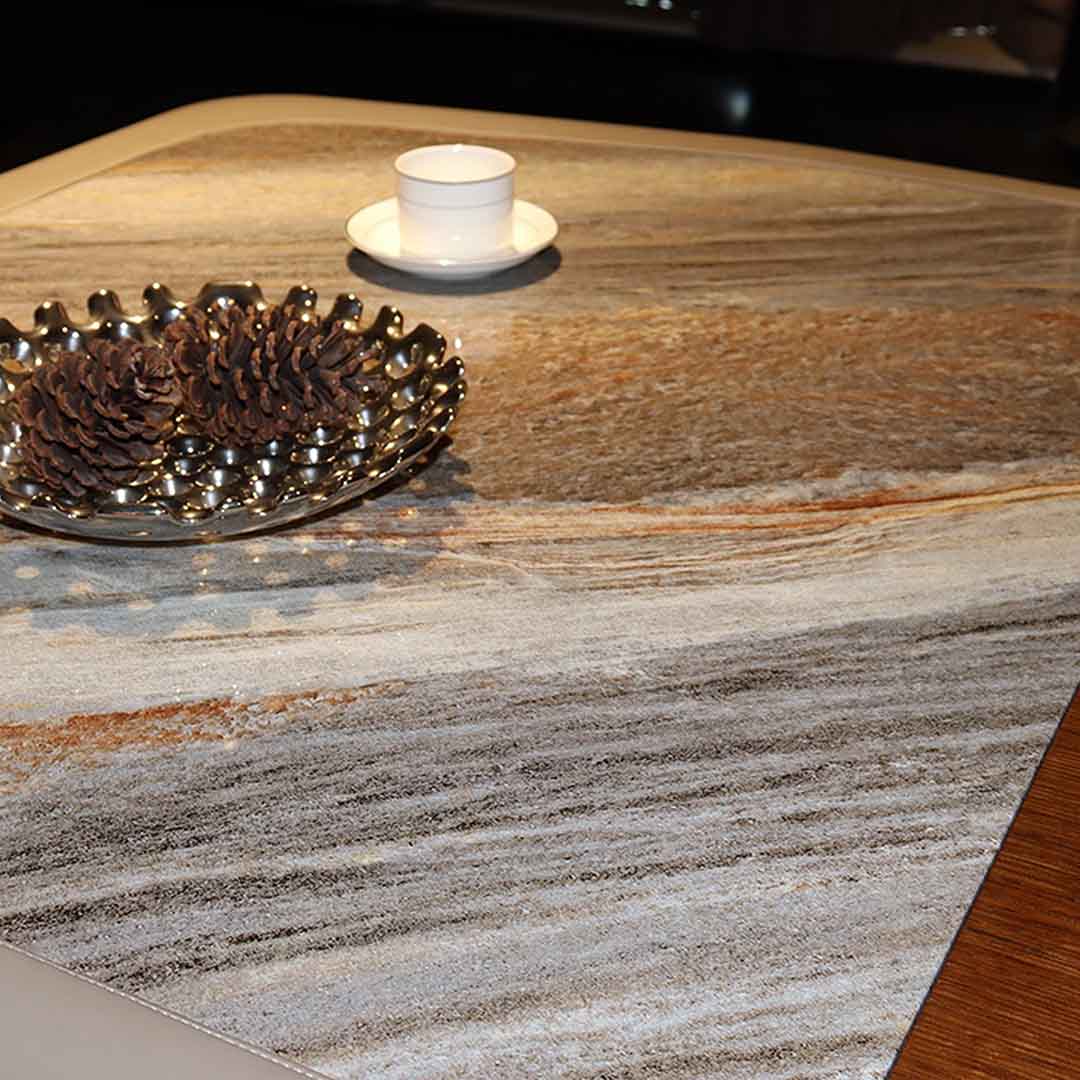 Huimei Executive Office Table Brown Color, H09 Huimei Furniture