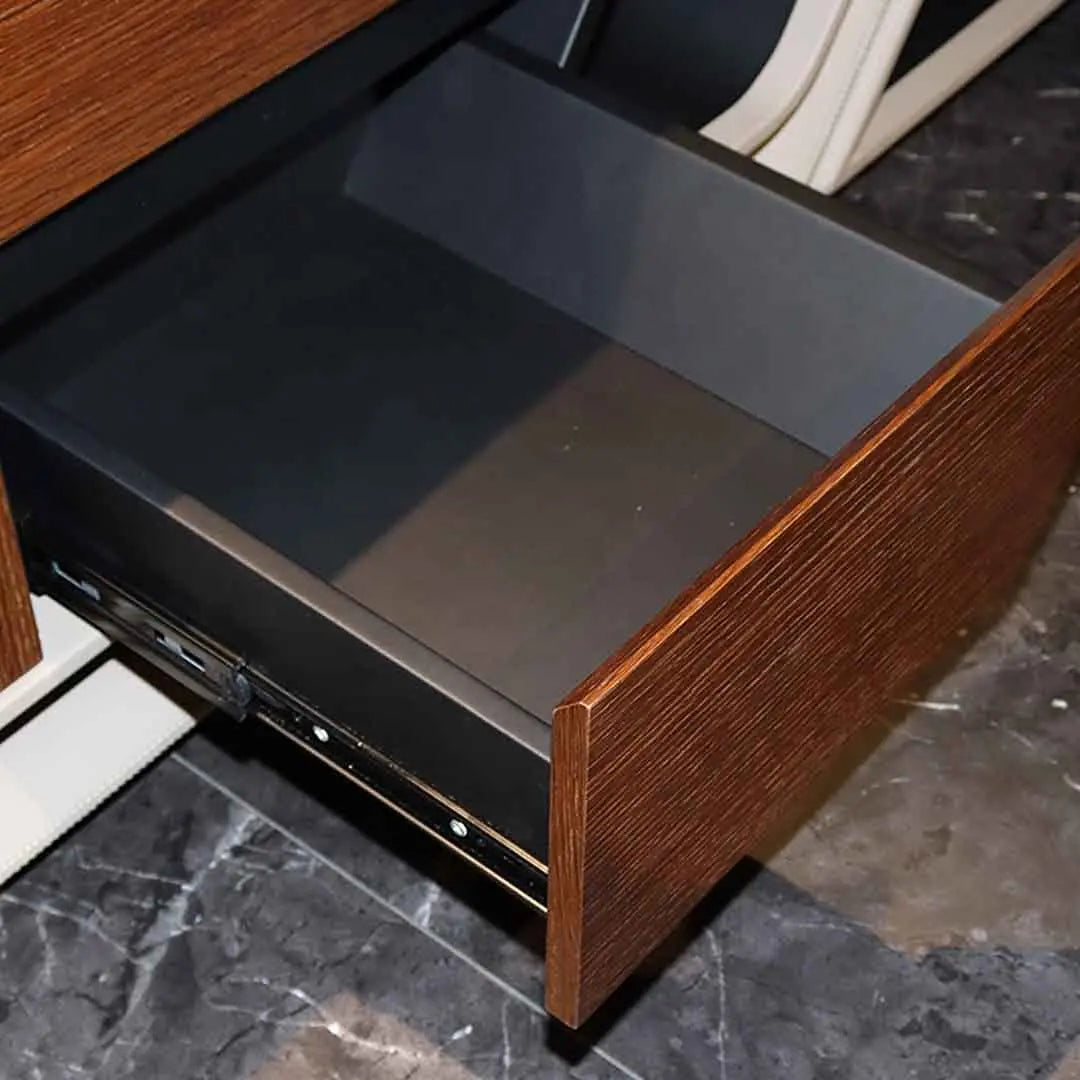Huimei Executive Office Table Brown Color, H09 Huimei Furniture