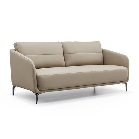 SF-241 Grain Leather Office Sofa Set – Modern Reception Sofa 3+1+1