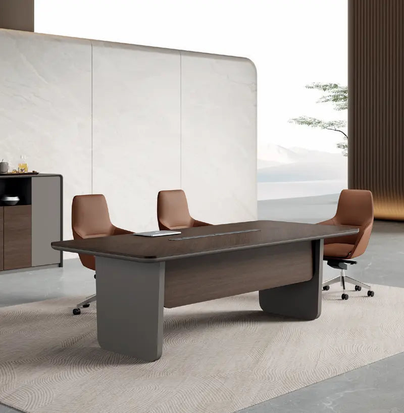 Huimei HZ-2411 Executive Conference Table – Modern Meeting Table (240 × 115 cm) Huimei Furniture