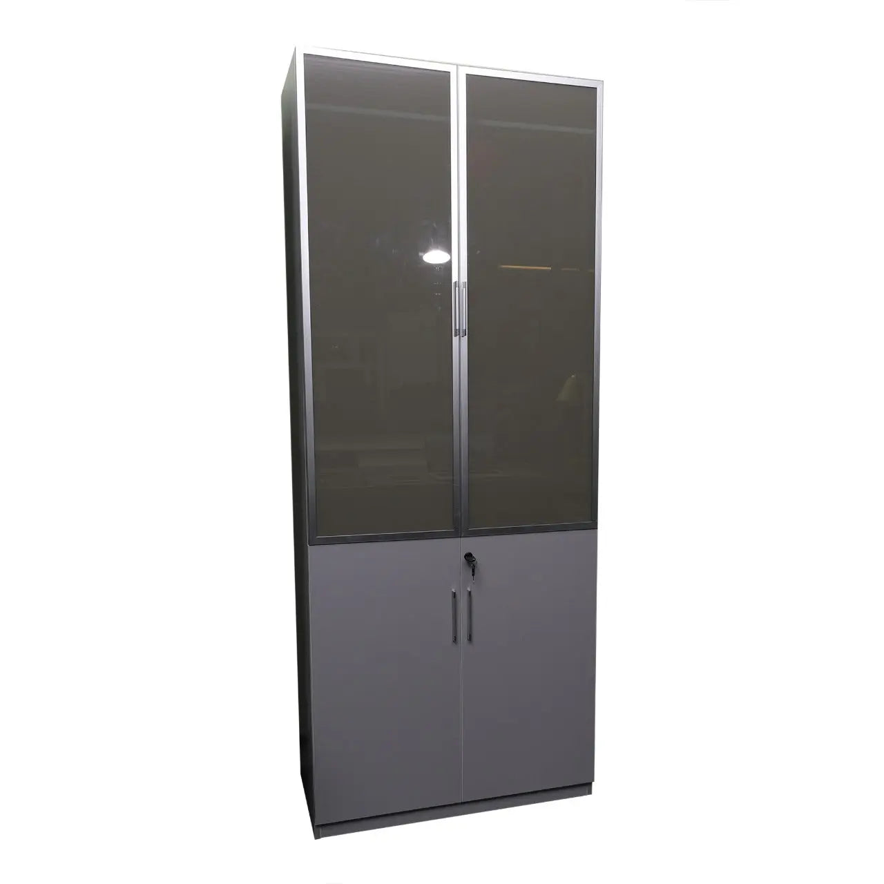 Huimei FL-01 Two Door Cabinet Grey Color Huimei Furniture