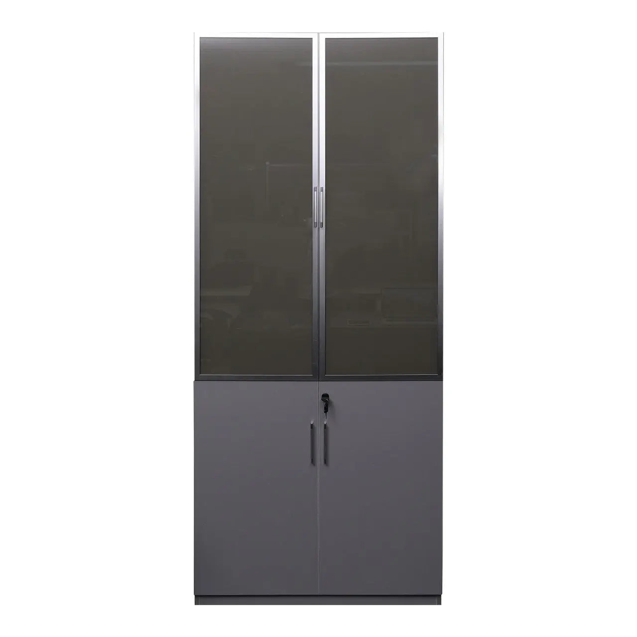 Huimei FL-01 Two Door Cabinet Grey Color Huimei Furniture