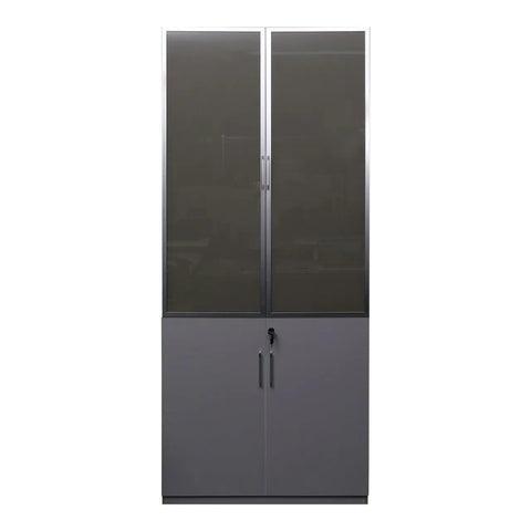 Huimei FL-01 Two Door Cabinet Grey Color Huimei Furniture
