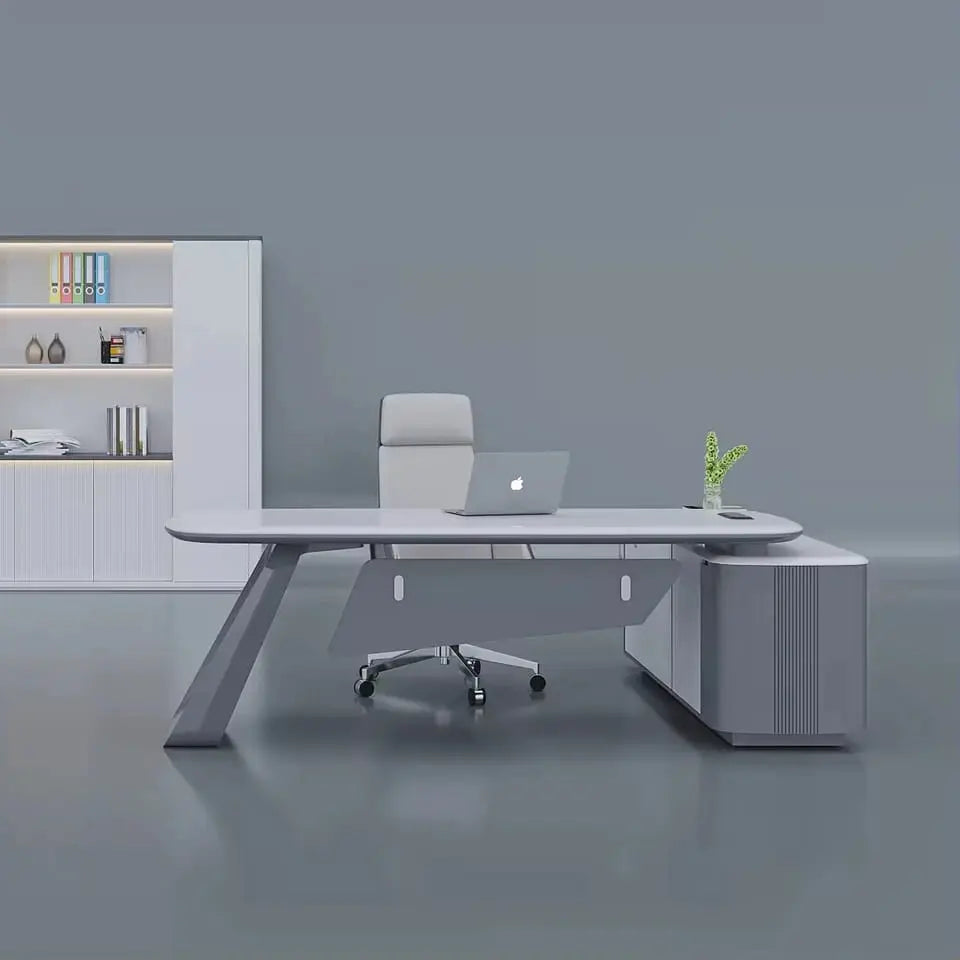 Huimei DW-BK001 Executive Office Desk – 2.0M / 2.4M Huimei Furniture