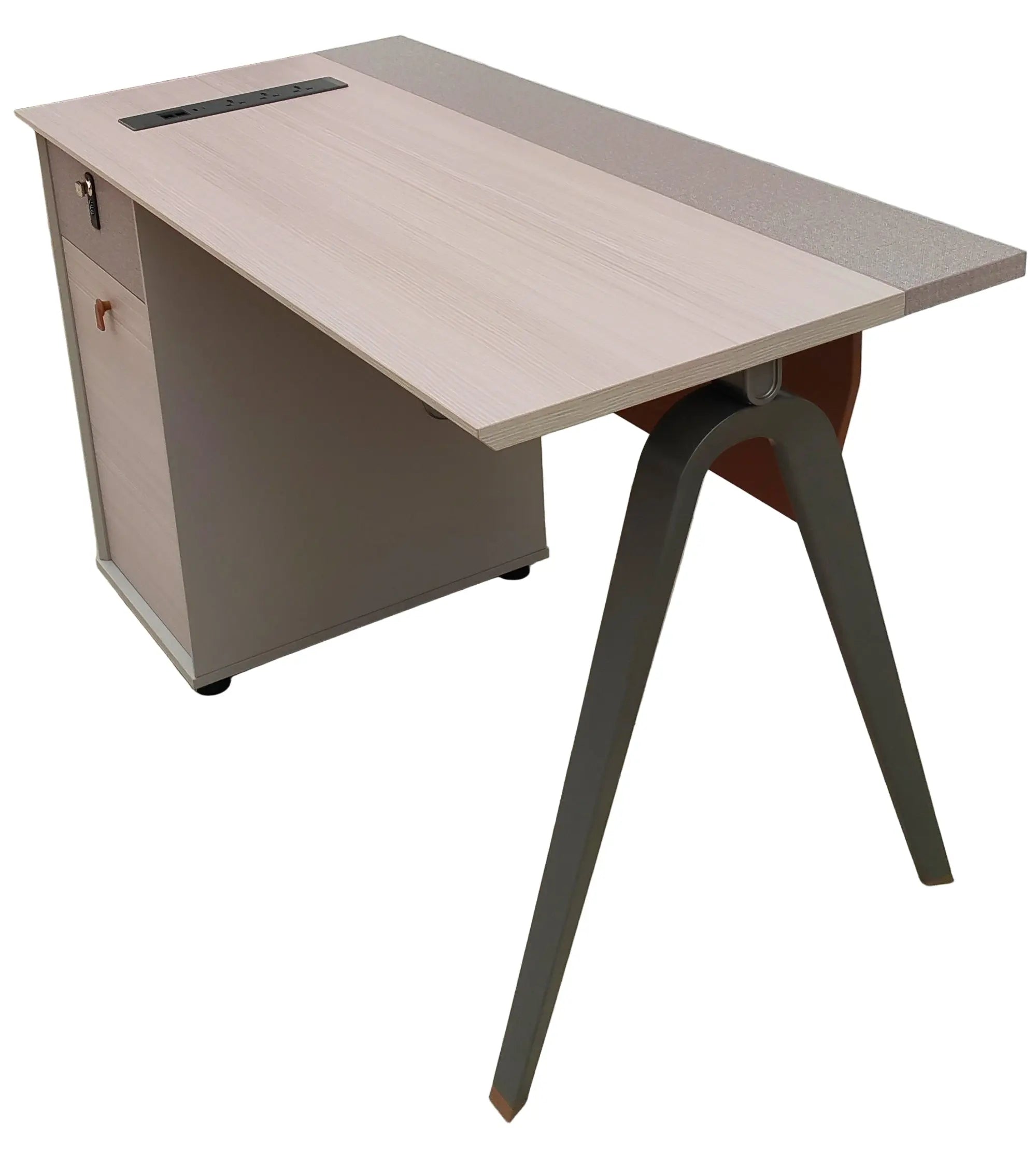 Huimei Office Table – HDF Material (120 cm / 140 cm) Huimei Furniture