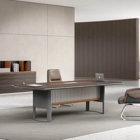 Huimei Office Meeting Table, Brown, LX-2411 Huimei Furniture