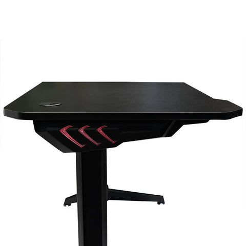 Huimei LY-Y Professional Gaming Desk – Sleek Black Carbon Finish Huimei Furniture