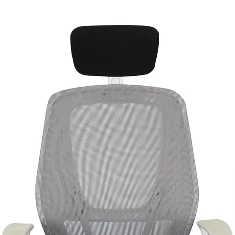 Huimei MA-319 Ergonomic Mesh Office Chair with Headrest – Black & White Huimei Furniture