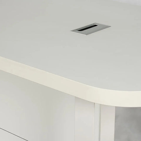 Meeting Table 180cm 220cm 320cm 550cm, White Color Huimei Furniture