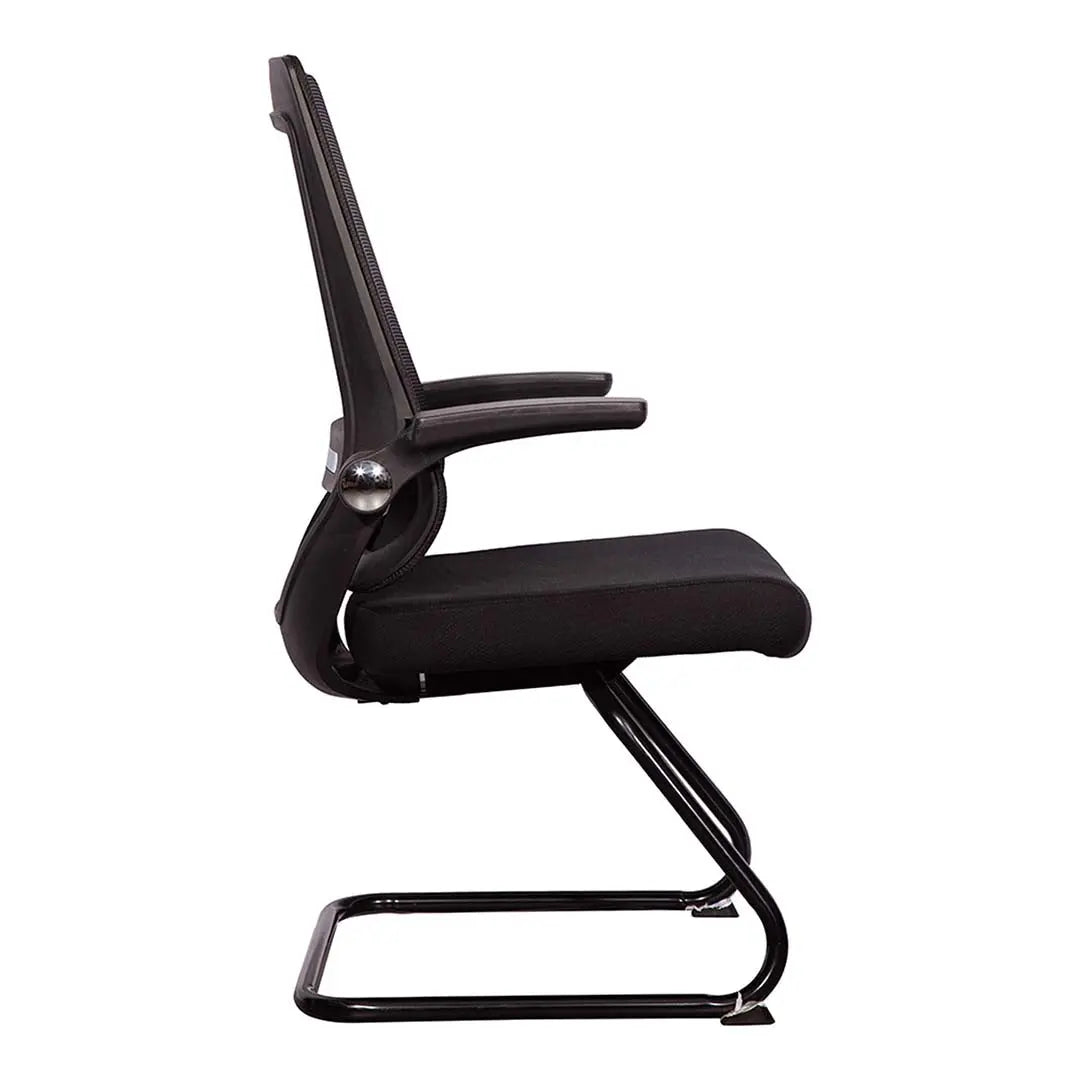 Huimei Office Visitor Chair – Black/Grey Color Huimei Furniture