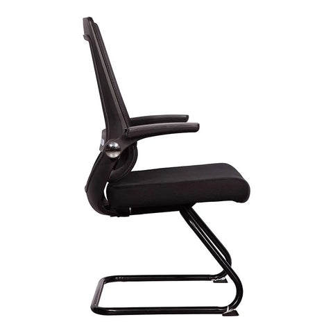 Huimei Office Visitor Chair – Black/Grey Color Huimei Furniture