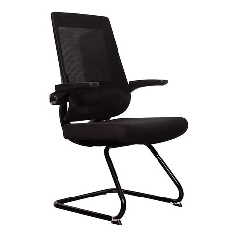 Huimei Office Visitor Chair – Black/Grey Color Huimei Furniture