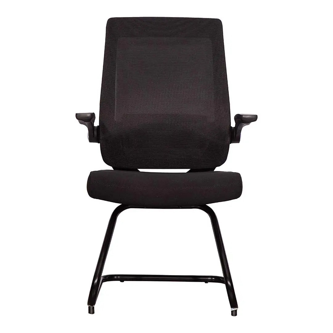 Huimei Office Visitor Chair – Black/Grey Color Huimei Furniture