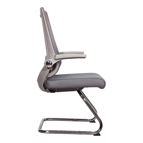 Huimei Office Visitor Chair – Black/Grey Color Huimei Furniture