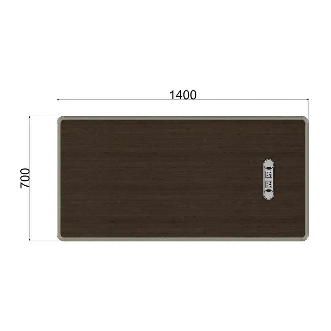 Huimei Executive Office Table, Brown Color Huimei Furniture