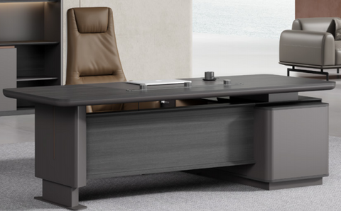 HUIMEI ZY-240-T Modern Executive Office Desk – 240 × 187 cm