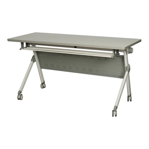 Huimei T002-T1 Folding Training Table with Wheels – 140W x 60D cm Huimei Furniture