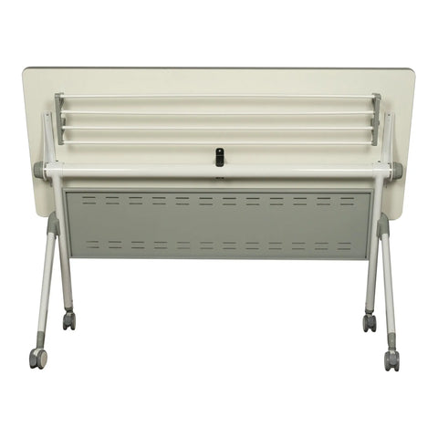 Huimei T002-T1 Folding Training Table with Wheels – 140W x 60D cm Huimei Furniture
