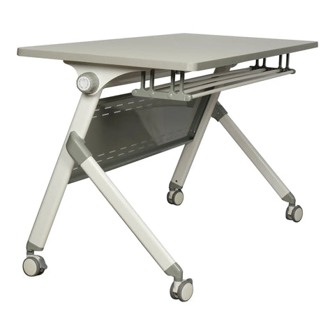 Huimei T002-T1 Folding Training Table with Wheels – 140W x 60D cm Huimei Furniture