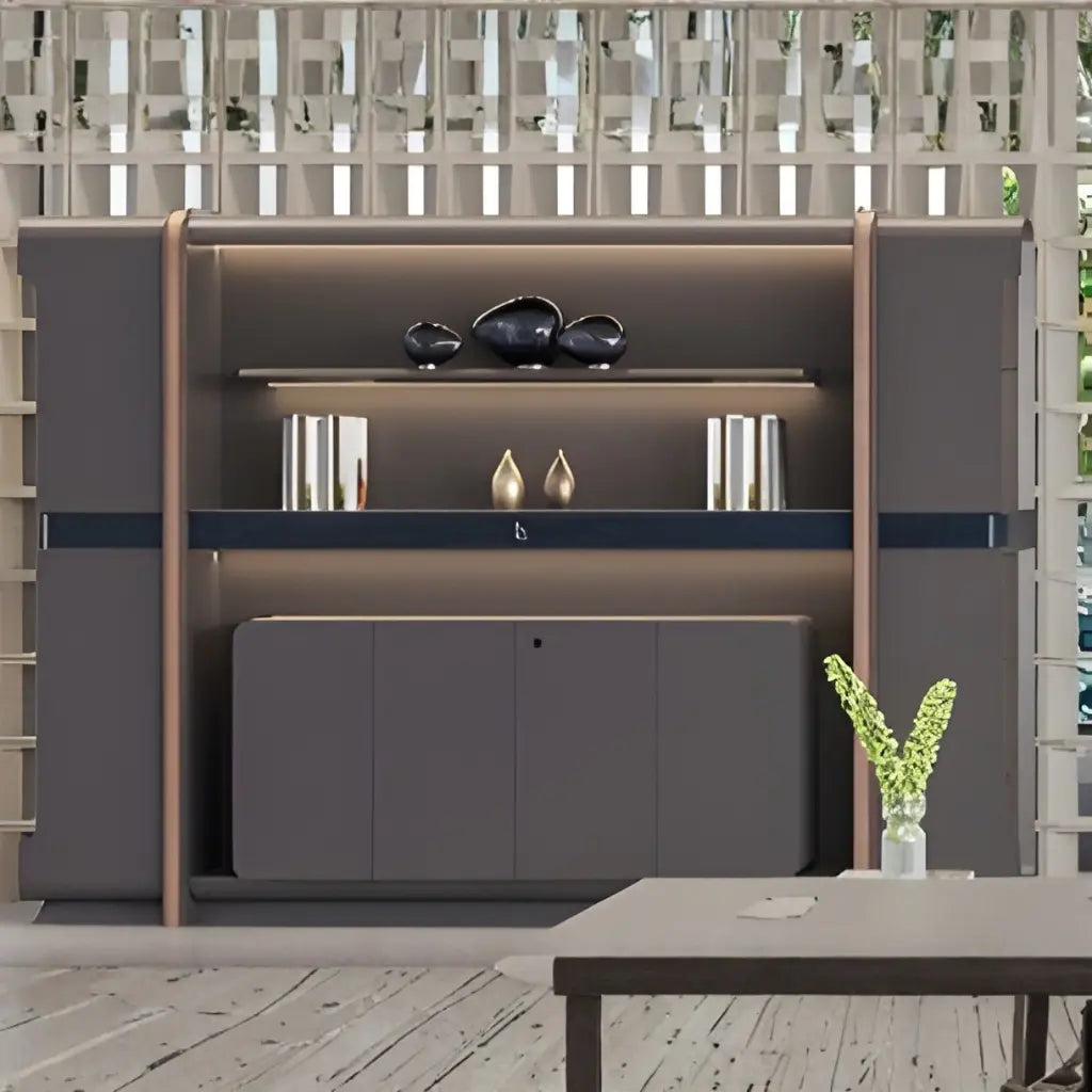 Huimei Office Cabinet Grey Color, BC01-C02 Huimei Furniture