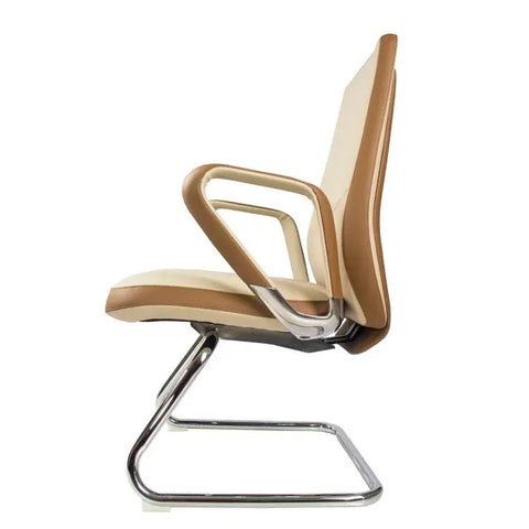 Huimei YS-2511-C Visitor Chair – Modern Executive Leather Office Guest Chair Huimei Furniture