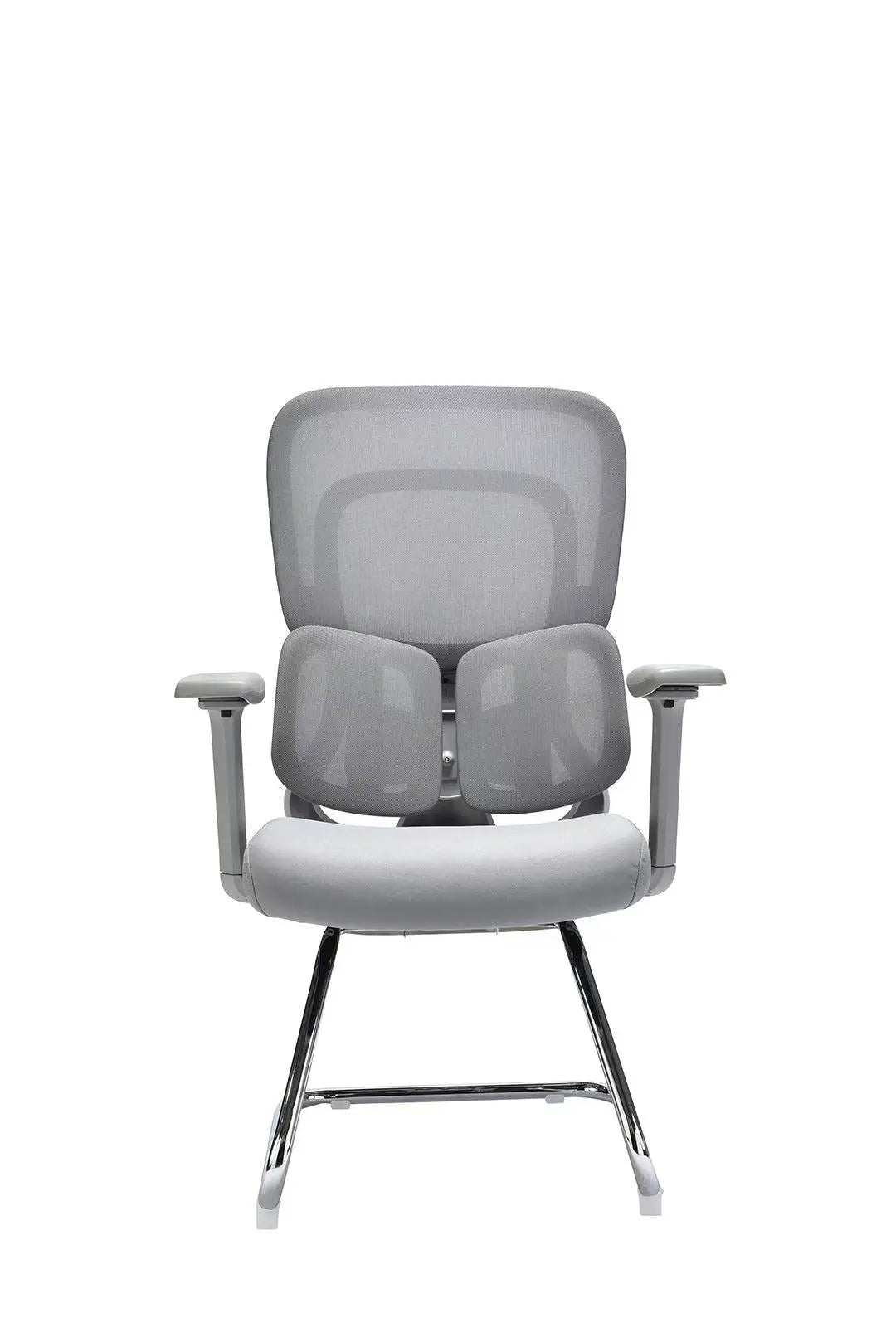 Humei 837-C Ergonomic Mesh Visitor Chair with Lumbar Support – White Frame Huimei Furniture