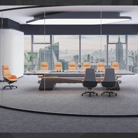 Huimei Office Meeting Table – Grey Color Huimei Furniture