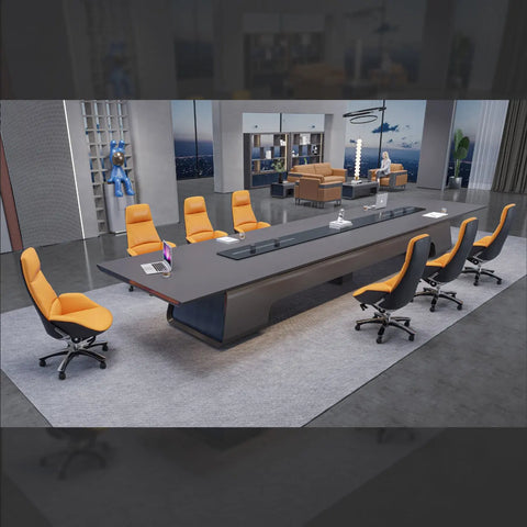 Huimei Office Meeting Table – Grey Color Huimei Furniture