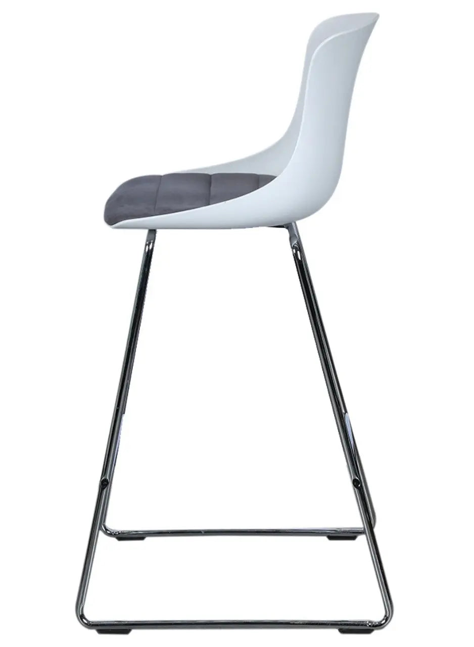 Huimei High Bar Chair – Grey Color Huimei Furniture