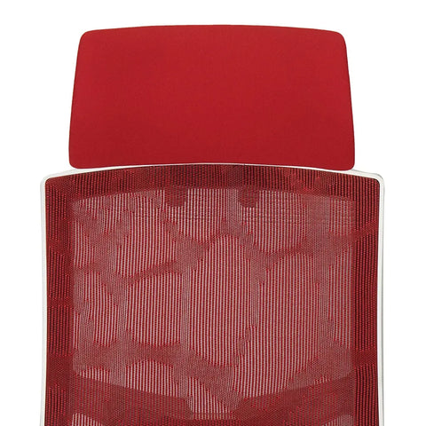 Huimei Red High Back Office Chair – Ergonomic Mesh Design Huimei Furniture