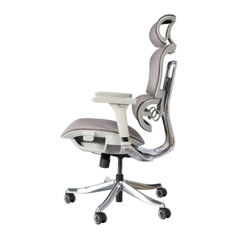 Huimei High Back Medicate Design Office Chair – Silver & Grey Huimei Furniture
